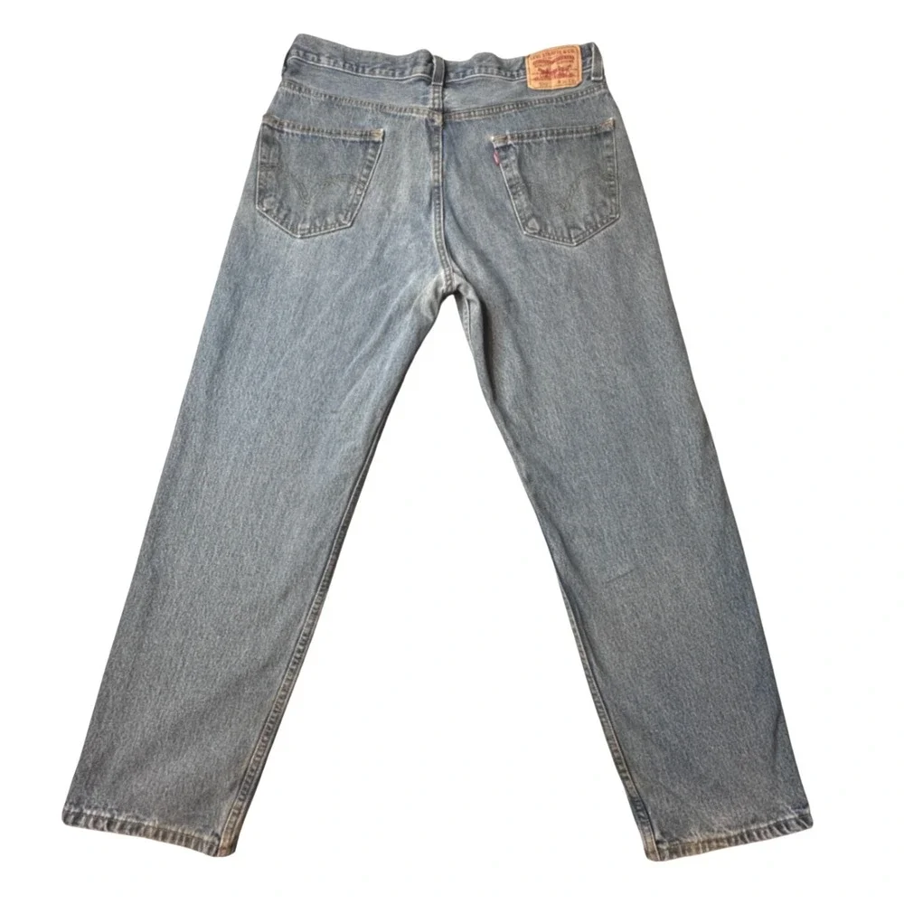 Vintage Levi's 550 Jeans Mens 36x30 (37x29) Blue Relaxed Medium Wash Denim‎ Y2K